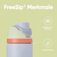 Owala FreeSip izolirana boca od nehrđajućeg čelika, 710 ml, Beach House 4