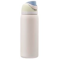 Sticlă izolată din oțel inoxidabil Owala FreeSip cu pai, 945 ml, fără BPA, pentru sport și călătorii, Iced Breeze 1