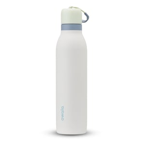 Owala FreeSip Twist boca od nehrđajućeg čelika 710 ml (24 oz) - zeleno/bijela (Iced Breeze)