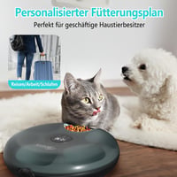 Ownpets 6 adagos automata macskaeledel adagoló időzítővel, nedves és száraz táp 4