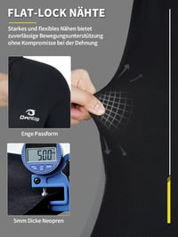 Owntop 5mm neoprén búvárkodási ruha férfiaknak és nőknek - elülső cipzárral, hosszú ujjal, UPF50+ védelemmel 4