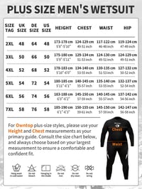 Owntop neoprénový potápačský oblek pánsky/dámsky plus size 3/2 mm so zadným zipsom, celotelový termooblek na potápanie v studenej vode a surfovanie, čierny, 3XL 3