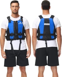 Owntop Úszómellény Felnőtt Habszivacsból Crotch Szíjjal és Zsebekkel Uniszex 8