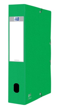 Zakladač Oxford Eurofolio+ s gumičkou, chrbát 60 mm, 24x32 cm, zelený kartónový obal 1