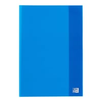 Copertă pentru caiet Oxford A4, plastic albastru transparent, set de 25 bucăți 2