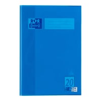 Copertă pentru caiet Oxford A4, plastic albastru transparent, set de 25 bucăți 7