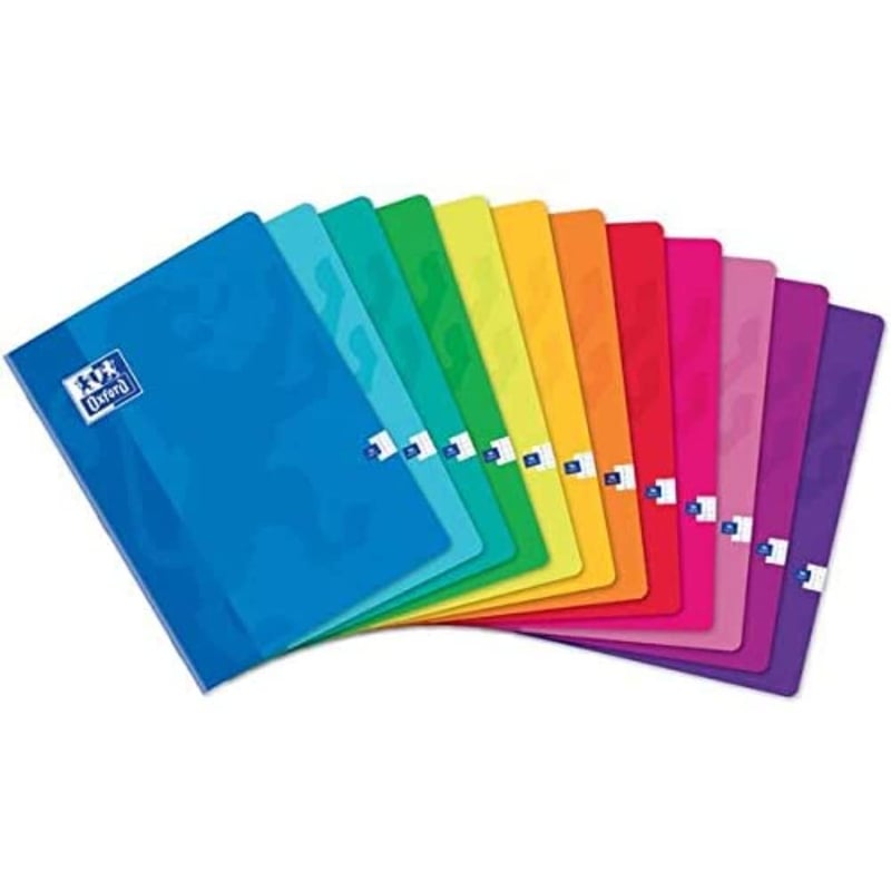 Caiet școlar Oxford 240x320 mm dictando 5x5 mm cu margine 48 file