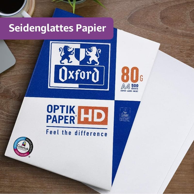 Oxford Premium Másoló és Nyomtatópapír A4 500 lap - A4 (1 pack)