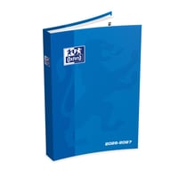 Agendă școlară Oxford 2017-2018 – 1 zi/pagină, 352 pagini, 12x18 cm, albastru, agendă școlară în limba franceză 1