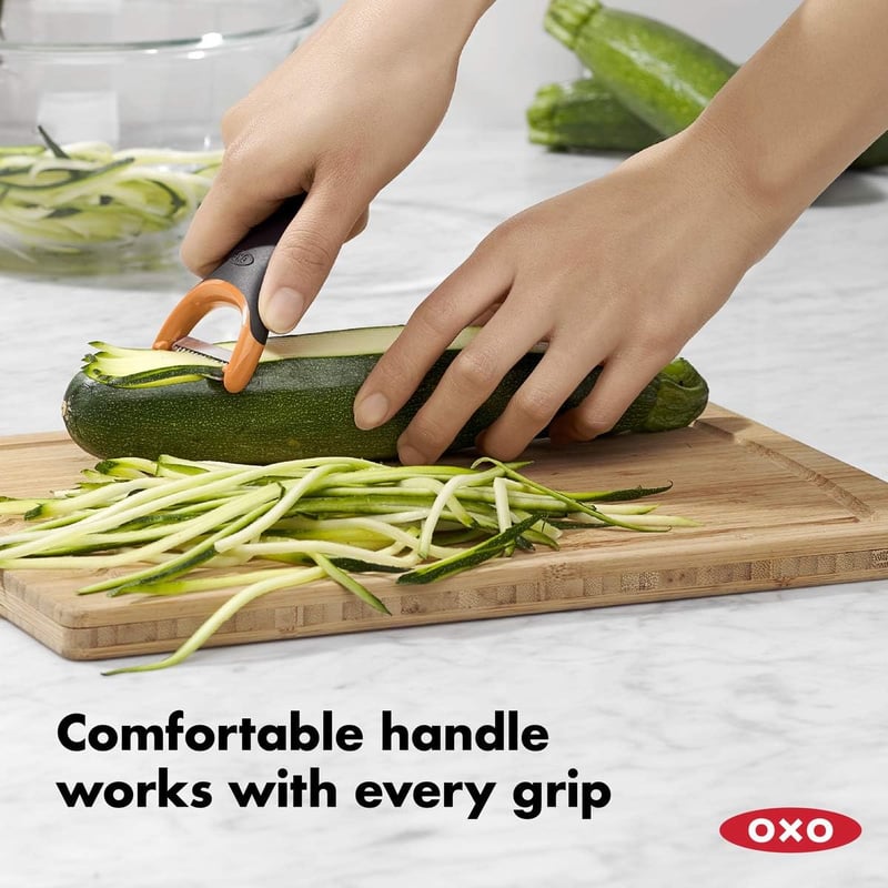 Set de Ustensile de Bucătărie OXO Good Grips cu Mâner Ergonomic - Curățător pentru Julienne