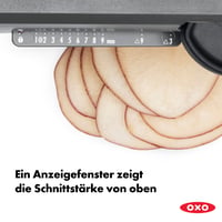 OXO Good Grips Profi rezač voća i povrća 2.0 – profesionalna mandolina za rezanje, nehrđajući čelik, siva 5