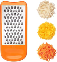 OXO Good Grips rozsdamentes reszelő és szeletelő szett spirálvágóval - Burrs & Slice Set 7