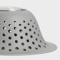 Silikónové sitko do odtoku OXO Good Grips – zachytávač vlasov pre výsuvné a klasické odtoky, sivé, 11,4 cm 6