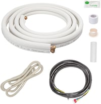 Oxycute 2x3m réz hűtőcsatorna szett 9000/12000 BTU klímához szigetelt csövek 1