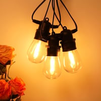 OxyLED 16m Kültéri Fényfüzér 16 LED Izzóval IP65 Vízálló Kerti Dekoráció 9