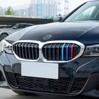 OYDDL 3 részes elülső rács betét BMW 3-as G20 G21 2019-2022 veseforma rács 6