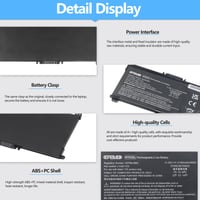 Notebook batéria Oyomba HT03XL L11119-855 pre HP Pavilion 14-CE 14-CF 14-CK 14-CM 14-DK 15-DA 15-CS 15-DB 15-CW 17-BY 17-CA 240 245 250 255 HSTNN-DB8S 4100mAh 47Wh 3
