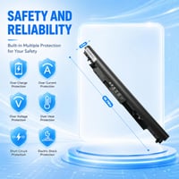 Náhradná batéria do notebooku Oyomba JC04 JC03 919701-850 pre HP Pavilion 240 G6 250 G6 255 G6 sériu 15-BS 14.8V 38Wh 2600mAh HSTNN-LB7W 2