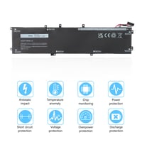 Batéria do notebooku Oyomba pre Dell Precision 5510 5520 M5510 M5520 XPS 15 9550 sériu P56F P56F001 4GVGH 1P6KD 01P6KD T453X 0T453X 3
