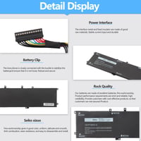 Batéria do notebooku Oyomba pre Dell Precision 5510 5520 M5510 M5520 XPS 15 9550 sériu P56F P56F001 4GVGH 1P6KD 01P6KD T453X 0T453X 4