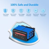 Sada batérií Oyomba NP-F970 7800 mAh Li-ion, 2 ks, kompatibilná so Sony NP-F980 NP-F960 NP-F750 NP-F930, DCR-VX2100, DSR-PD150, FDR-AX1, HDR-AX2000, USB 4