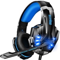 Herné slúchadlá Ozeino pre PS5, PS4, PC, Xbox One a Switch, 3D stereo herný headset s mikrofónom, potlačením hluku a 3,5 mm jack konektorom 1