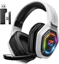 Ozeino OW810 Vezeték Nélküli Gamer Fejhallgató 40 Órás Akkumulátorral, 7.1 Térhatású Hanggal, Mikrofonnal, PS5/PS4/Switch/Mac Kompatibilis 1