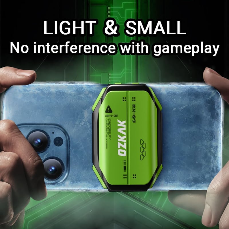 Ozkak Mobiltelefon Hűtő Gaming Játékokhoz iPhone Android Félvezető Radiátor