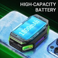 Ozkak Mobiltelefon Hűtő Gaming Játékokhoz iPhone Android Félvezető Radiátor 2