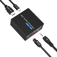 Ozvavzk HDMI ARC audio kinyerő adapter 192 kHz DAC átalakító optikai és 3,5 mm kimenettel sztereó erősítőhöz 1
