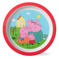 Set de masă pentru copii Peppa Pig, 3 piese – Farfurie, bol, cană – Pentru copii 7