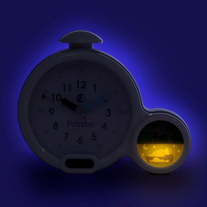 Pabobo Kid'Sleep Első Ébresztőóra és Alvásedukátor Kék