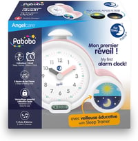 Pabobo Kid Sleep Első Gyerek Ébresztőóra Rózsaszín - pink 5