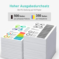 PACITEK 603XL kompatibilná sada atramentových kaziet pre tlačiarne Epson XP-2100 XP-2105 XP-3100 XP-3105 XP-4100 WF-2810 WF-2830 WF-2835 WF-2850, čierna 3