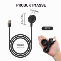 Magnetická nabíjacia stanica Paicreate pre Huawei Watch GT5/5 Pro/GT4/GT3/3 Pro/3 SE/GT2 Pro/Watch 4/4 Pro/Ultimate/D2, 1 m USB nabíjací kábel 6