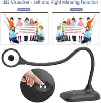 PAKOTOO USB Dokumentumkamera A3 LED Megvilágítás Mikrofon Zoom Skype Teams 5