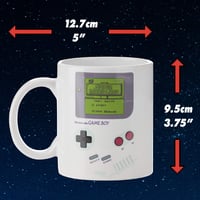 Cană termosensibilă Paladone Game Boy – Produs licențiat oficial pentru gameri, fani Nintendo și nostalgici ai anilor '90, 290 ml 5