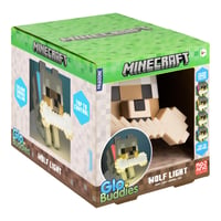 Paladone GloBuddies Minecraft vlk 3D LED nočná lampa – mení farby – rozbalená, s miernymi známkami používania (stav: pozri 2. obrázok) 5
