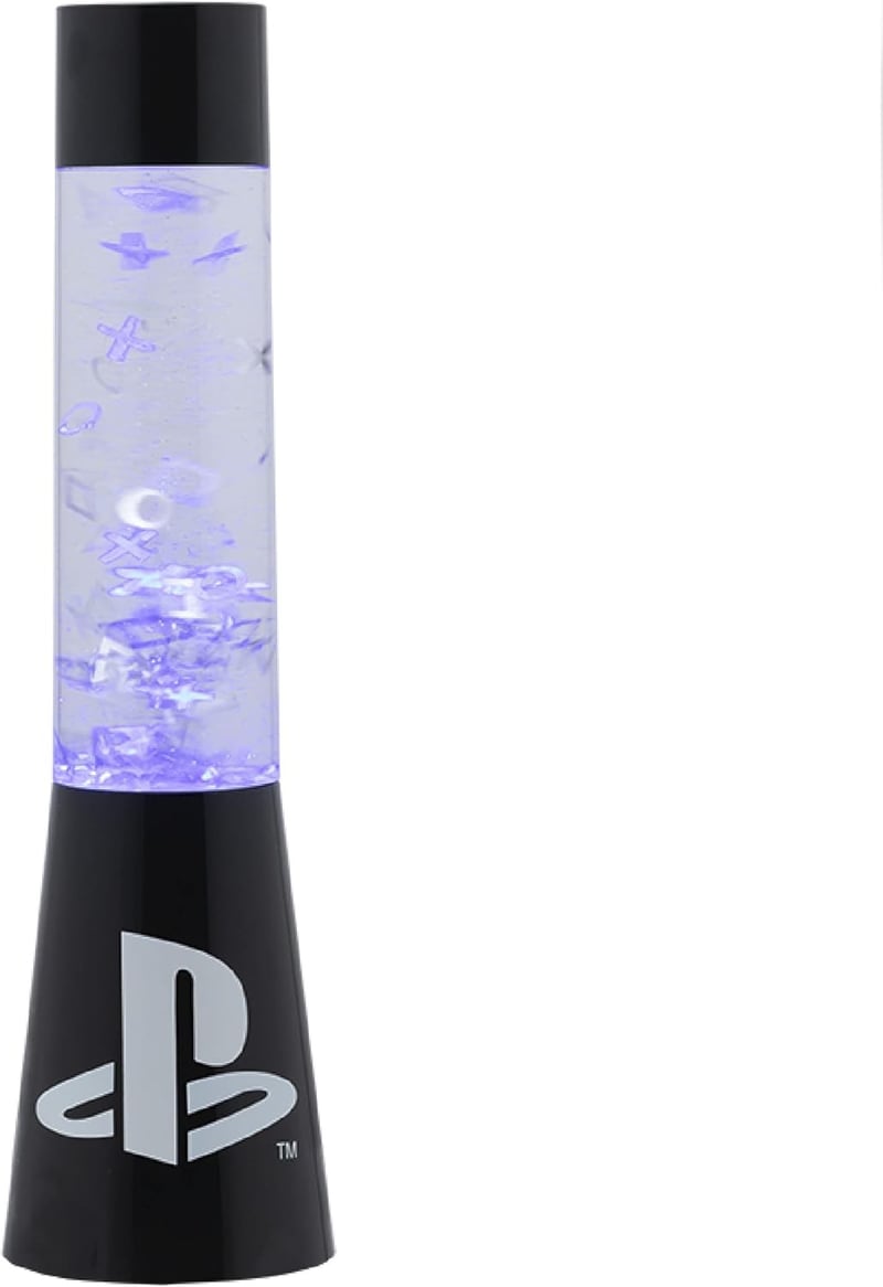 Paladone PlayStation Glitter Flow éjszakai lámpa 33 cm, többszínű hangulatlámpa