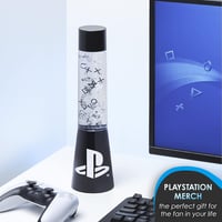 Paladone PlayStation Glitter Flow éjszakai lámpa 33 cm, többszínű hangulatlámpa 5