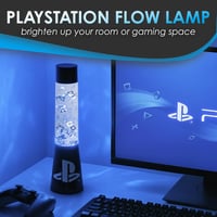 Paladone PlayStation Glitter Flow éjszakai lámpa 33 cm, többszínű hangulatlámpa 2