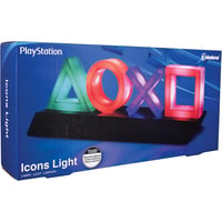 Paladone PlayStation Icons stolna svjetiljka koja mijenja boju - PP4140PS noćno svjetlo s gumbima i simbolima, 31x7x11 cm, višebojno 8