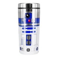 Paladone Star Wars R2-D2 putna šalica – termo šalica od nehrđajućeg čelika, dvostruka toplinska izolacija, nepropusna, 450 ml 7