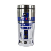 Paladone Star Wars R2-D2 putna šalica – termo šalica od nehrđajućeg čelika, dvostruka toplinska izolacija, nepropusna, 450 ml 4