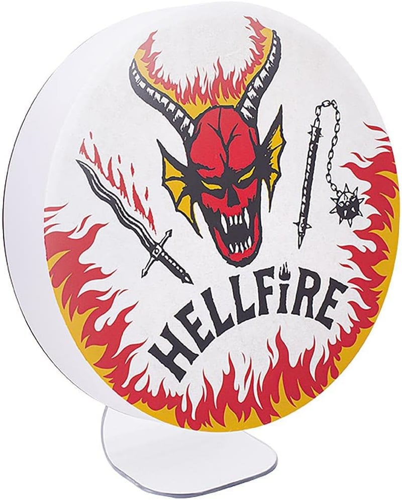 Paladone Stranger Things Hellfire Club Logo Lámpa - Fali vagy Asztali
