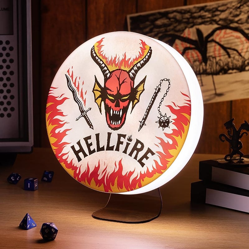 Paladone Stranger Things Hellfire Club Logo Lámpa - Fali vagy Asztali