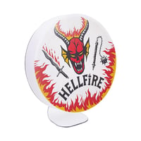 Stolná alebo nástenná lampa s logom Hellfire Club zo seriálu Stranger Things od spoločnosti Paladone 1