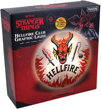 Paladone Stranger Things Hellfire Club Logo Lámpa - Fali vagy Asztali 7