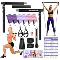 Paleclouds Pilates Rúd 3 Ellenállásgumival Otthoni Edzéshez 1