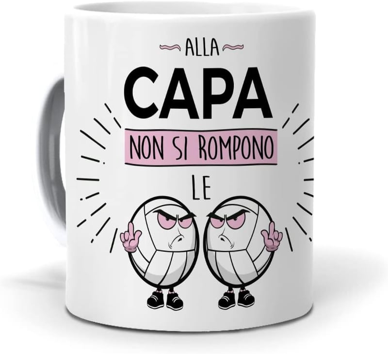 PALLE MONDO Vicces Kerámia Bögre 350ml - Egyedi Ajándékötlet Humorral, Tartós Fogantyúval, Kávé és Tea Kedvelőknek